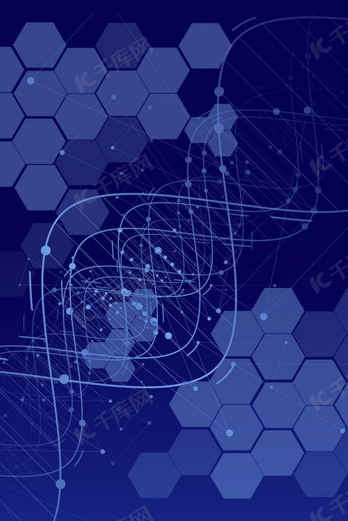 DNA科技背景素材与网络技术研究 免费下载优质资源，探索千库网的无限可能